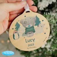 Personalised Winter Explorer Me to You Wooden Decoration Extra Image 3 Preview